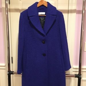 Tahari royal blue heavy winter coat(unworn)